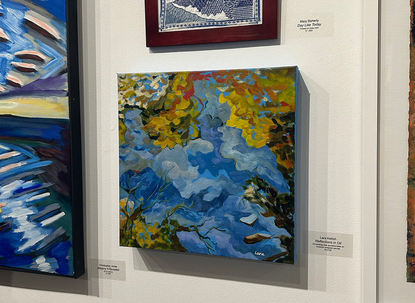 Reflections in Oil
