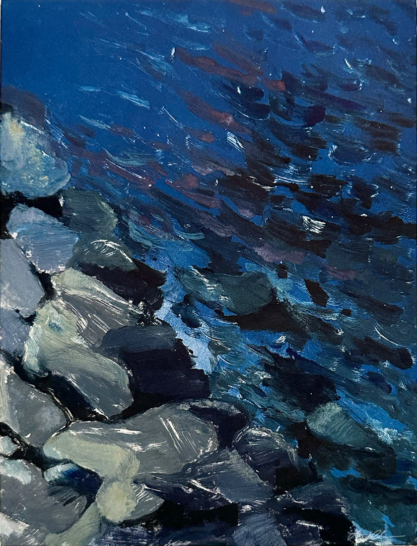 Tidal Crash: Giclée archival reproduction print