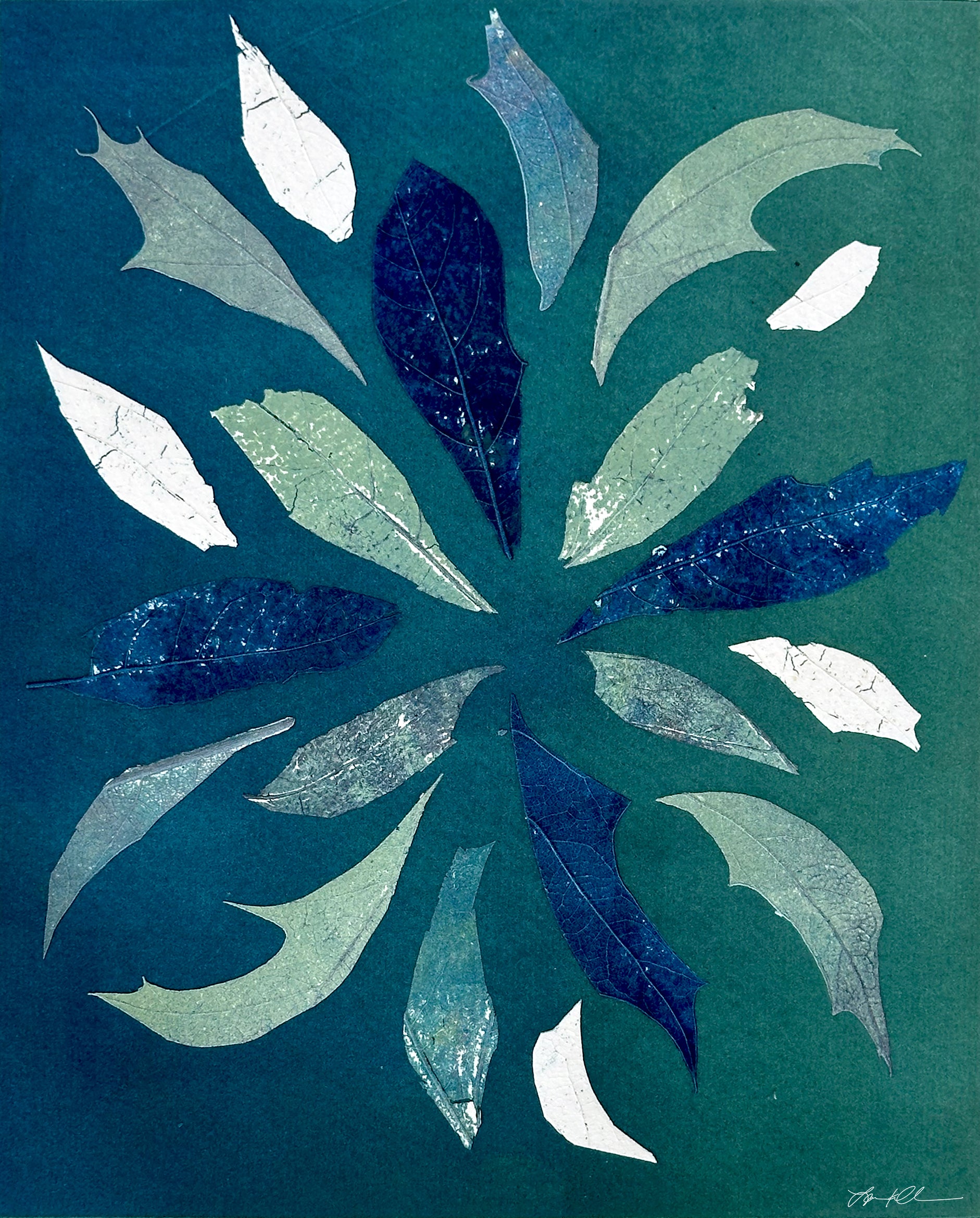Natural Mandala: Giclée archival reproduction print