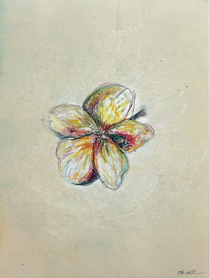 The Blossom: Hand-pulled Monoprint