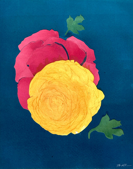 Spring Floral: Giclée archival reproduction print