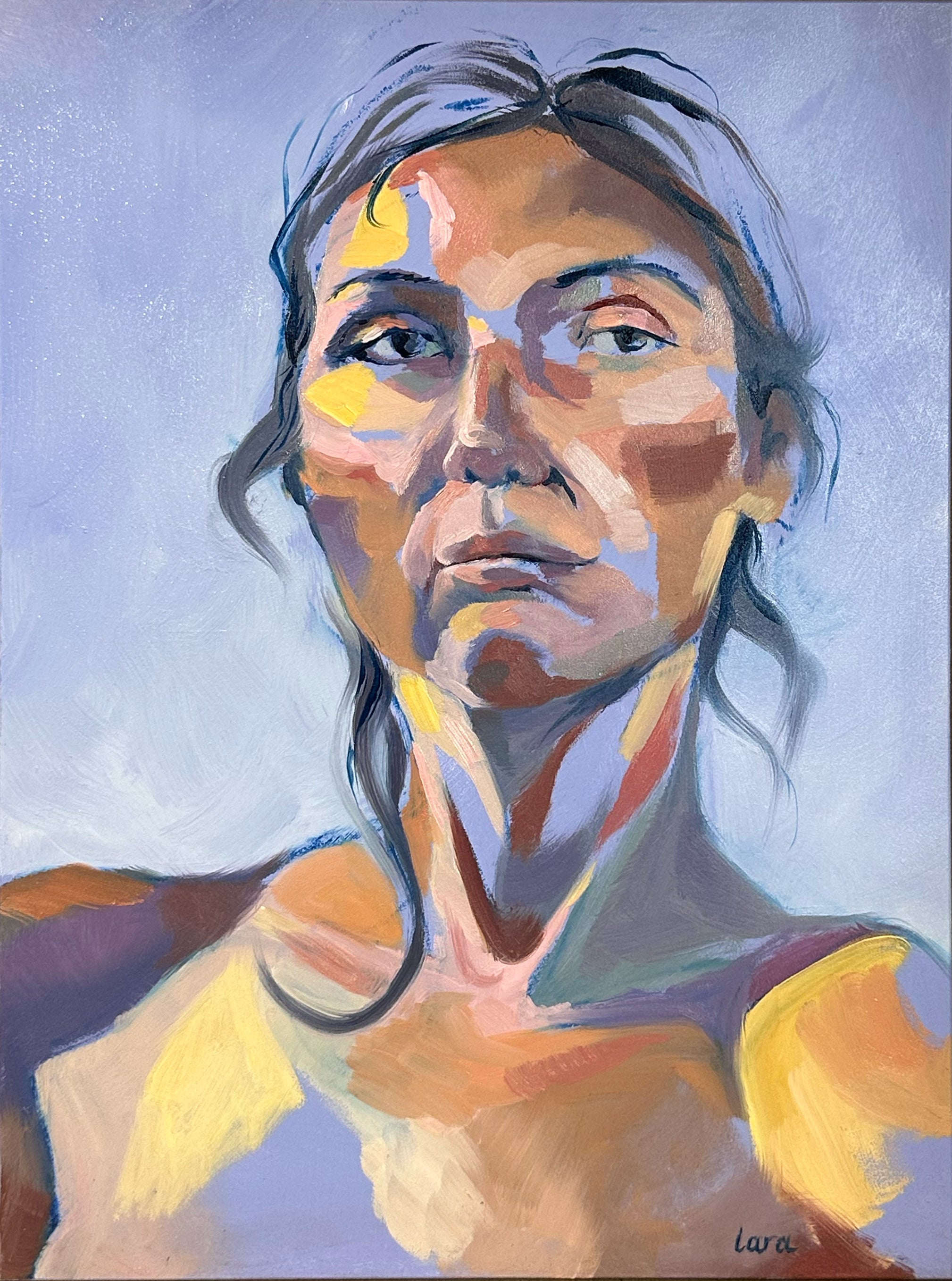 In Her Gaze (Framed)
