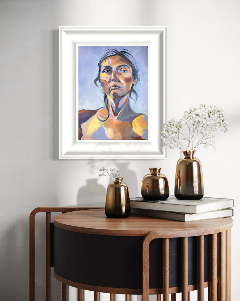 In Her Gaze (Framed)