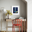 She is Found: Hand-pulled Monoprint (Framed)