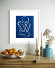Found Embrace: Giclée archival reproduction print