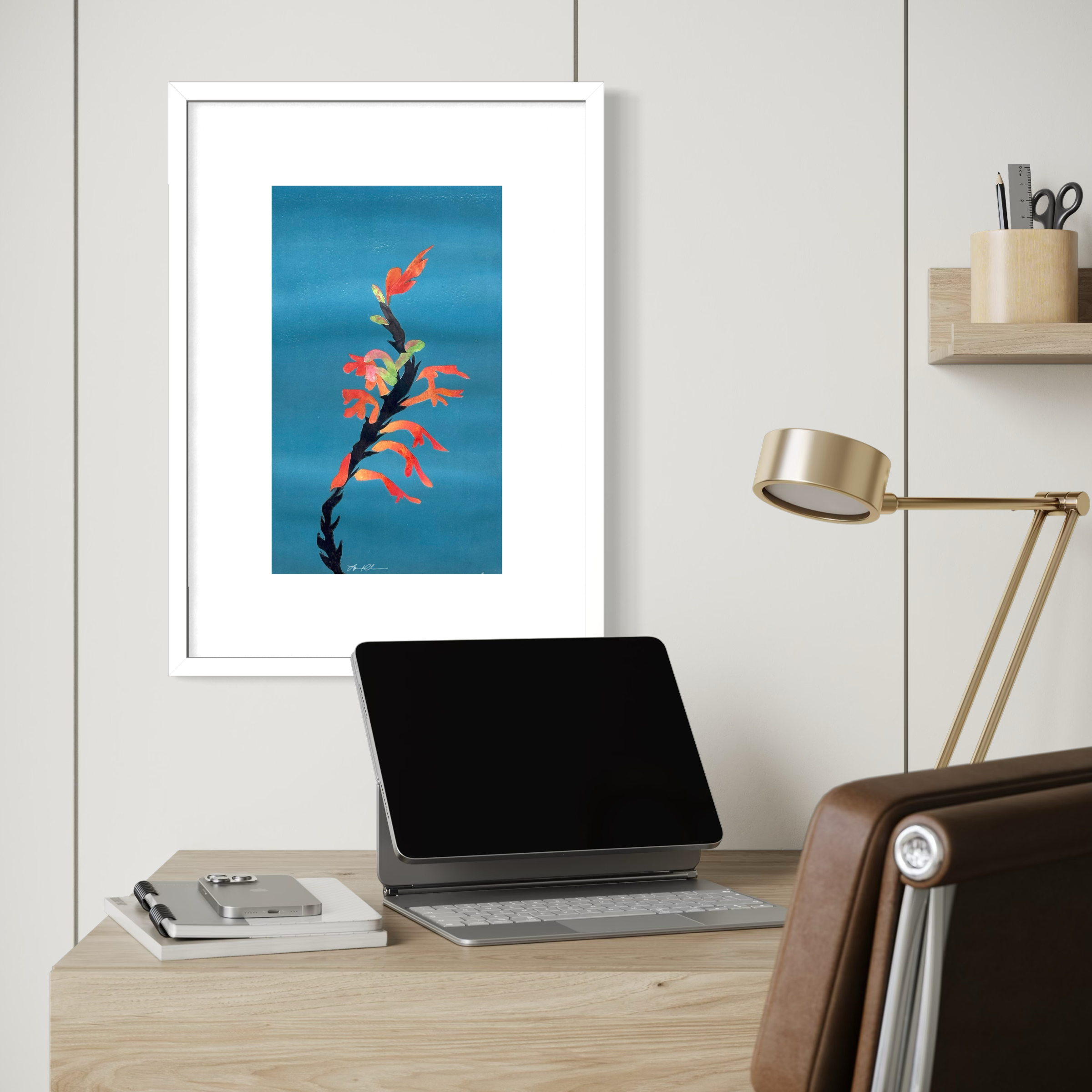 Emerging Bloom: Giclée archival reproduction print