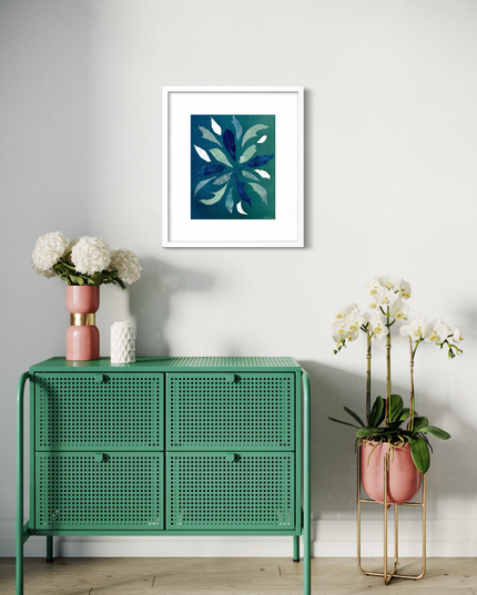 Natural Mandala: Giclée archival reproduction print