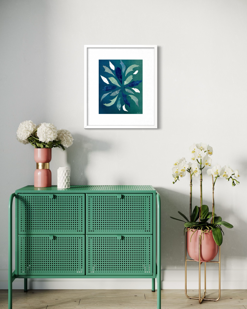 Natural Mandala: Giclée archival reproduction print