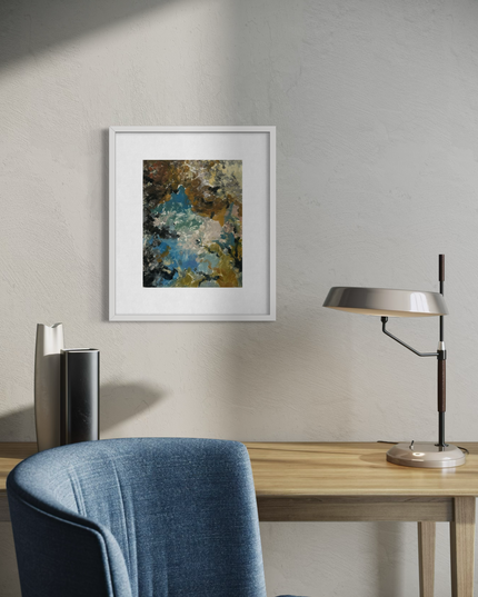 Reflection in Ink: Giclée archival reproduction print