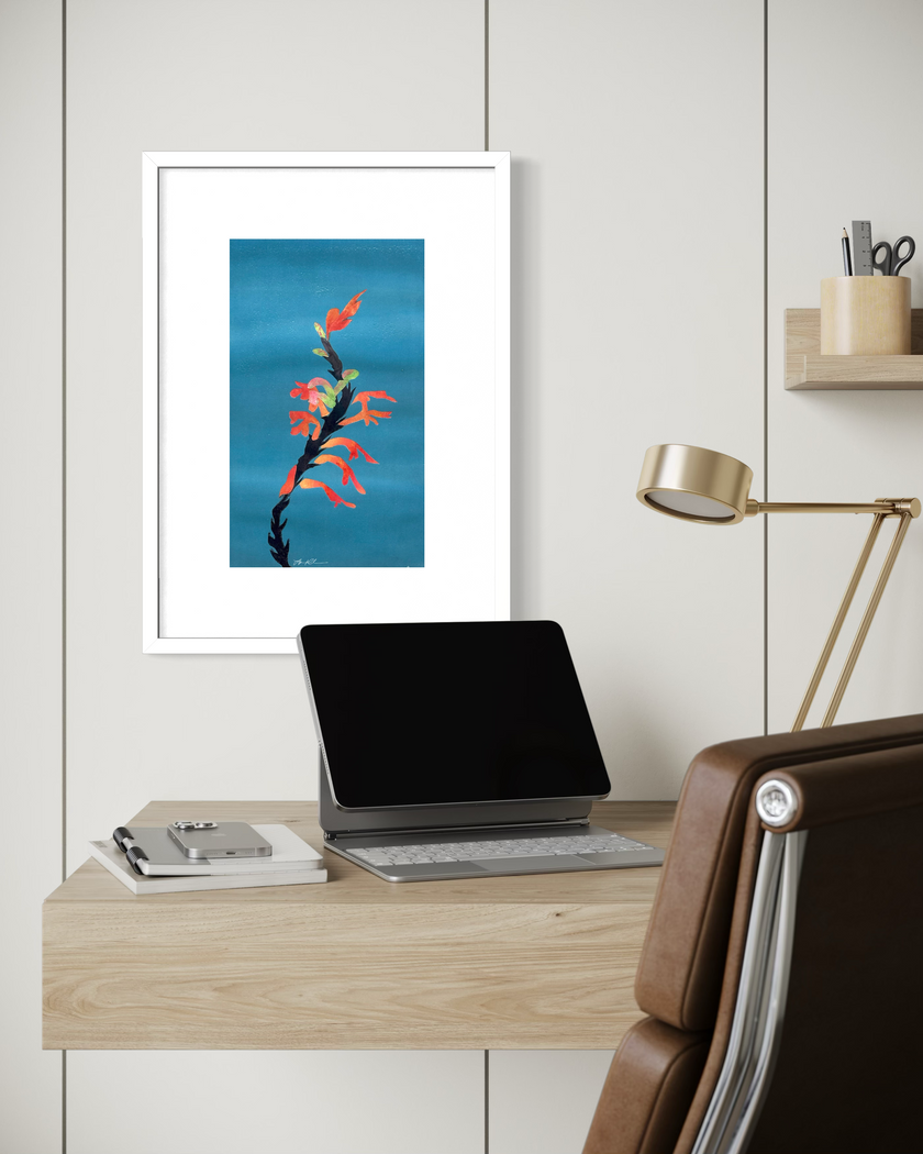 Emerging Bloom: Giclée archival reproduction print