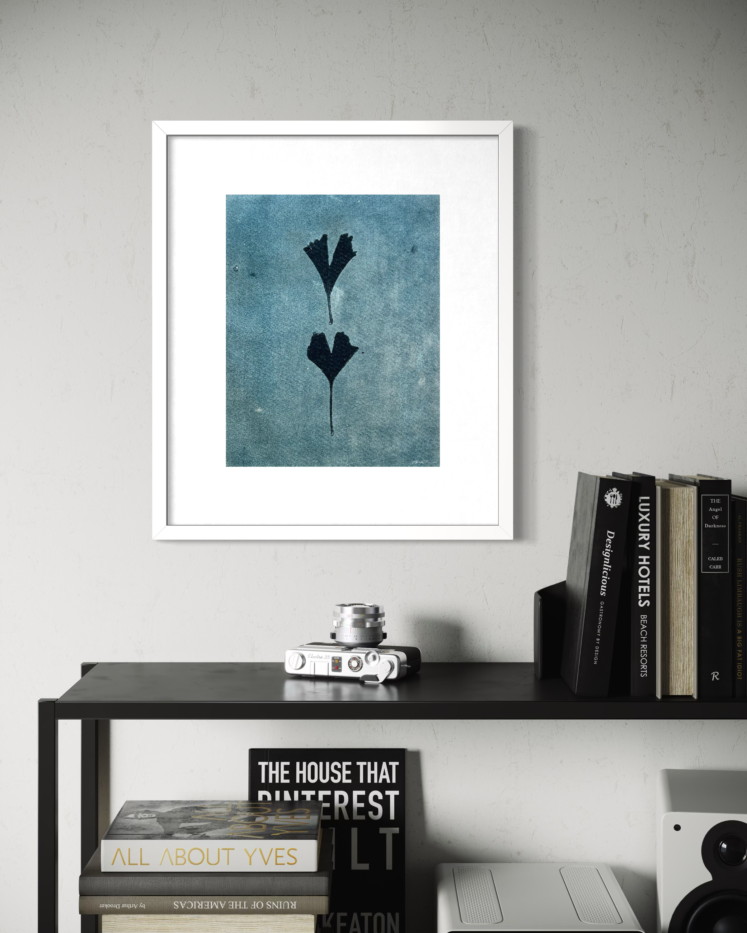 Ginkgo Leaves Lost: Giclée archival reproduction print